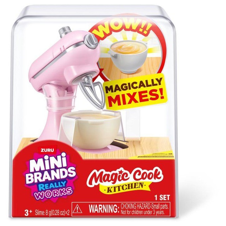 Capsule surprise - Figurine - ZURU - Mini Brands Magic Cook Kitchen - Modele aléatoire - Des 8 ans Capsule surprise - Figurine - ZURU - Mini Brands Magic Cook Kitchen - Modele aléatoire - Des 8 ans