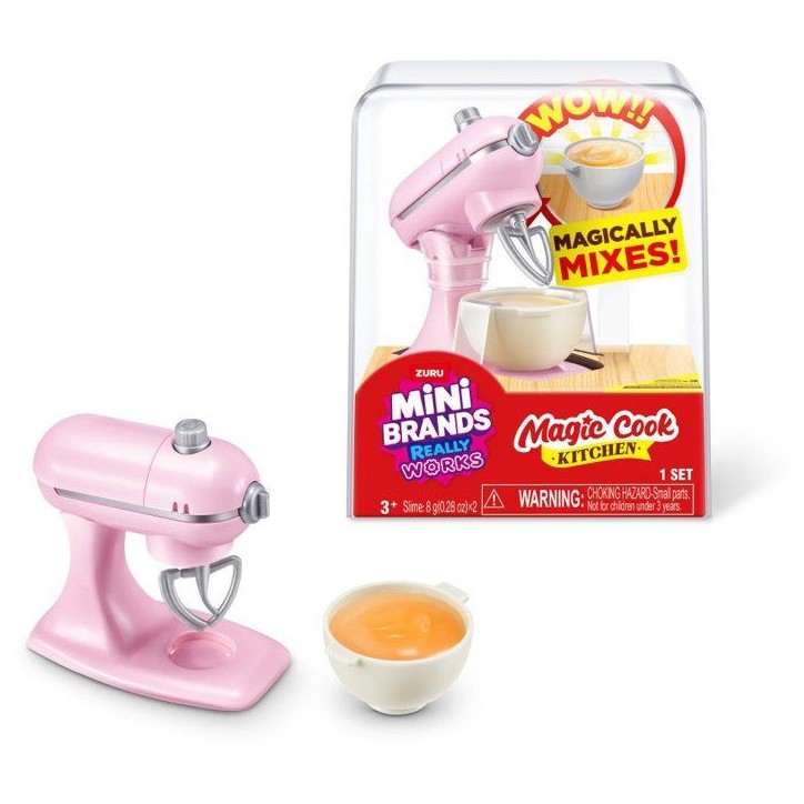 Capsule surprise - Figurine - ZURU - Mini Brands Magic Cook Kitchen - Modele aléatoire - Des 8 ans Capsule surprise - Figurine - ZURU - Mini Brands Magic Cook Kitchen - Modele aléatoire - Des 8 ans