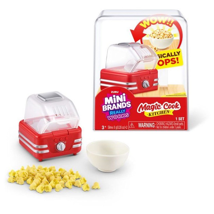 Capsule surprise - Figurine - ZURU - Mini Brands Magic Cook Kitchen - Modele aléatoire - Des 8 ans Capsule surprise - Figurine - ZURU - Mini Brands Magic Cook Kitchen - Modele aléatoire - Des 8 ans