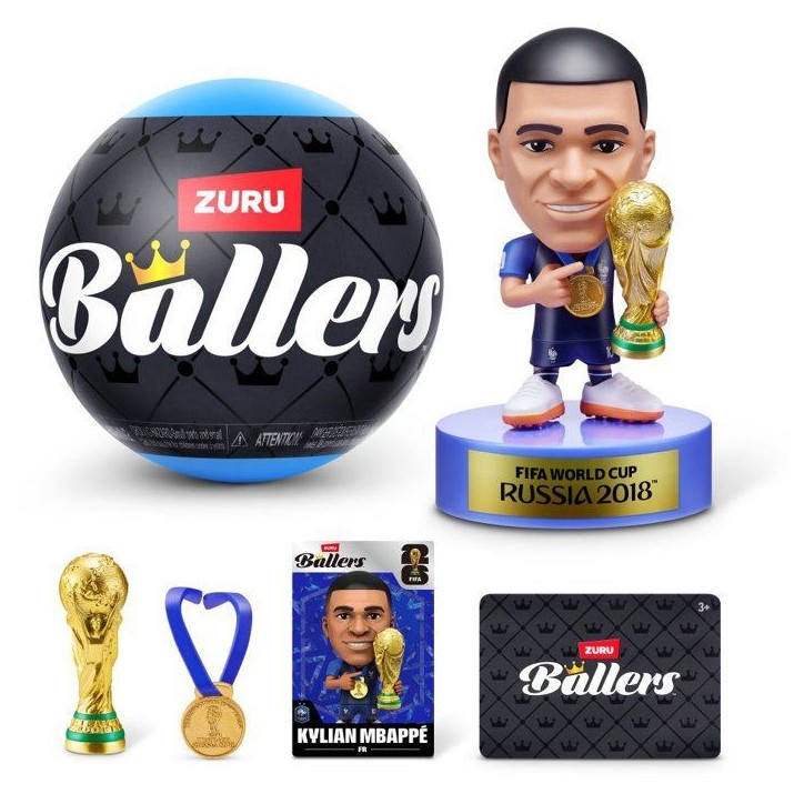Capsule surprise - Figurine - ZURU - FIFA Ballers S1 - Modele aléatoire - Des 3 ans