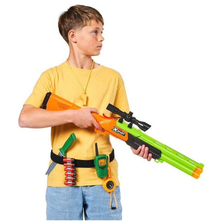 Fusil a pompe - ZURU XSHOT - Role Play Big Hunter shotgun - Des 5 ans Fusil a pompe - ZURU XSHOT - Role Play Big Hunter shotgun - Des 5 ans