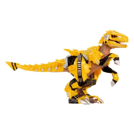 ARMOSAURS-552284-EUC-Armosaurs Armor-Up Dinosaur- Yellow Raptor - Blaz