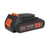 Batterie 18V 1,5 Ah - BLACK+DECKER - BL1518-XJ - B&D Power Connect