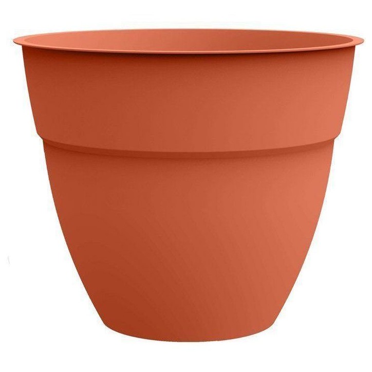 Pot de fleurs Rond - Ø 50 cm - EDA - OSAKA - 56,8 L - Intérieur/Extérieur - Ø 52 x H. 42,9 cm - Orange Terre Battue Pot de fleurs Rond - Ø 50 cm - EDA - OSAKA - 56,8 L - Intérieur/Extérieur - Ø 52 x H. 42,9 cm - Orange Terre Battue