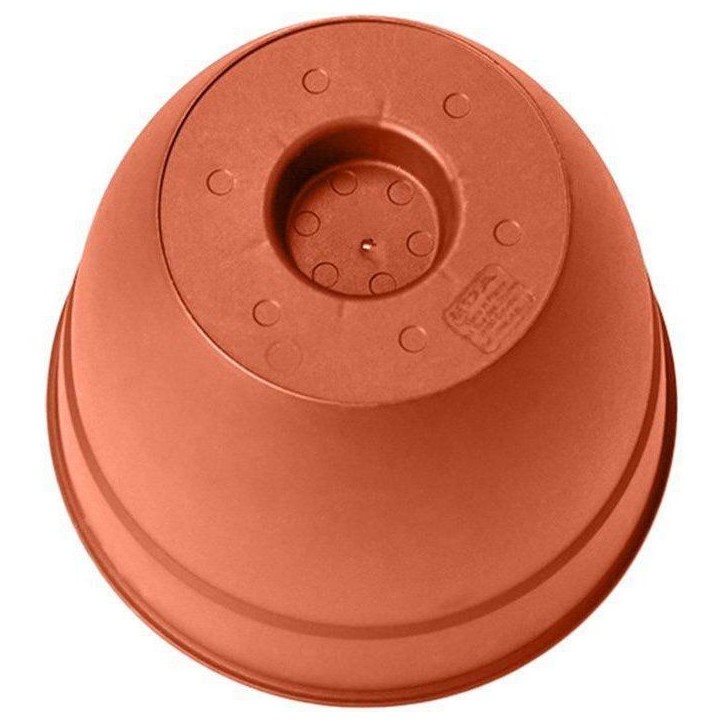 Pot de fleurs Rond - Ø 50 cm - EDA - OSAKA - 56,8 L - Intérieur/Extérieur - Ø 52 x H. 42,9 cm - Orange Terre Battue Pot de fleurs Rond - Ø 50 cm - EDA - OSAKA - 56,8 L - Intérieur/Extérieur - Ø 52 x H. 42,9 cm - Orange Terre Battue