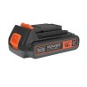 Batterie 18V 2 Ah - BLACK+DECKER - BL2018-XJ - B&D Power Connect