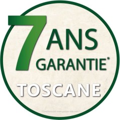 Pot de fleurs XXL carré - Toscane - EDA - 44 x 44 x H. 80 cm - Intér
