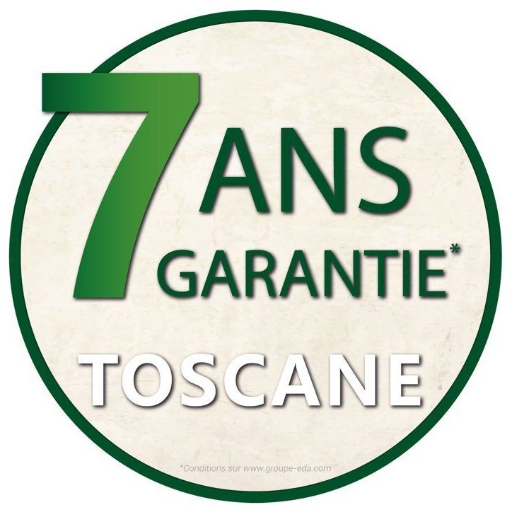 Pot de fleurs XXL carré - Toscane - EDA - 44 x 44 x H. 80 cm - Intérieur / Extérieur - 98 L - Orange Terre Battue Pot de fleurs XXL carré - Toscane - EDA - 44 x 44 x H. 80 cm - Intérieur / Extérieur - 98 L - Orange Terre Battue