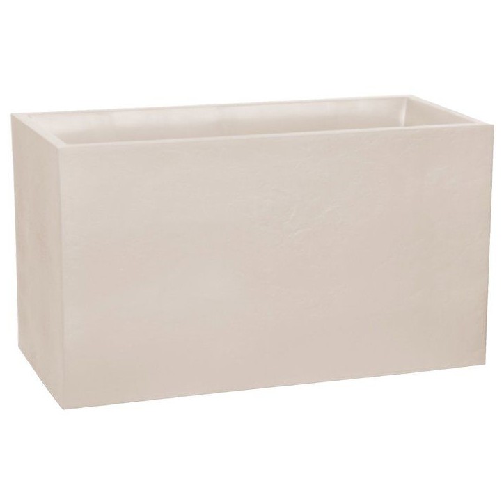 Jardiniere Muret - EDA - Volcania - 116 L - Intérieur/Extérieur - Décor Pierre - 99,5 x 39,5 x H. 60 cm - Beige Calcaire Jardiniere Muret - EDA - Volcania - 116 L - Intérieur/Extérieur - Décor Pierre - 99,5 x 39,5 x H. 60 cm - Beige Calcaire