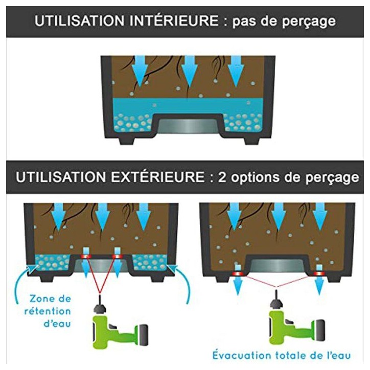 Jardiniere Muret - EDA - Volcania - 116 L - Intérieur/Extérieur - Décor Pierre - 99,5 x 39,5 x H. 60 cm - Beige Calcaire Jardiniere Muret - EDA - Volcania - 116 L - Intérieur/Extérieur - Décor Pierre - 99,5 x 39,5 x H. 60 cm - Beige Calcaire