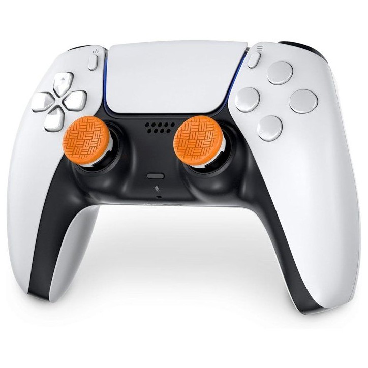 Pack de 2 Sports Thumbsticks - STEELSERIES - KontrolFreek - Omni Edition - Pour manettes PS5|PS4 - Orange Pack de 2 Sports Thumbsticks - STEELSERIES - KontrolFreek - Omni Edition - Pour manettes PS5|PS4 - Orange