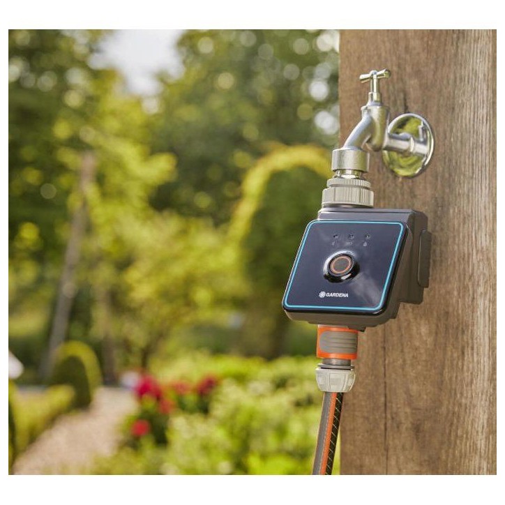 Programmateur - GARDENA - Bluetooth - Pour robinets 20/27 et 26/34 - 3 programmes indépendants Programmateur - GARDENA - Bluetooth - Pour robinets 20/27 et 26/34 - 3 programmes indépendants