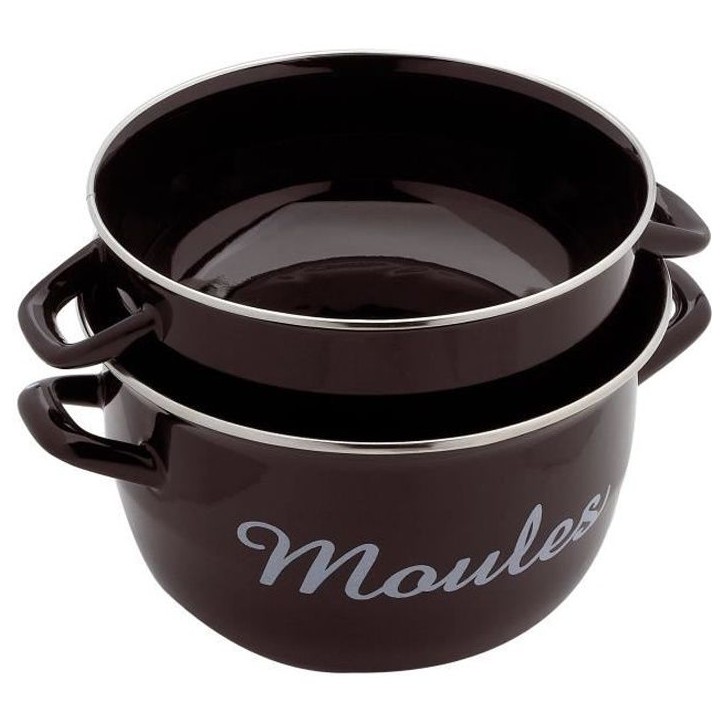 Marmite a moules - BAUMALU - Standard - Diametre 24 cm Marmite a moules - BAUMALU - Standard - Diametre 24 cm