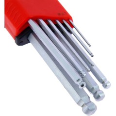 9 Clés hexagonales 1,5 a 10 mm - PRECISION STEEL