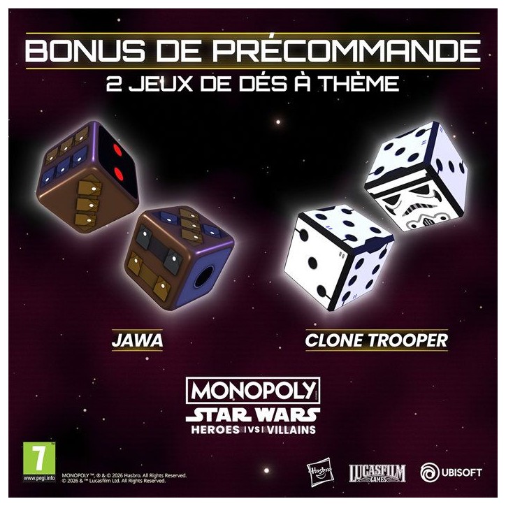 Monopoly: Star Wars Heroes VS Villains • Jeu Nintendo Switch Monopoly: Star Wars Heroes VS Villains • Jeu Nintendo Switch