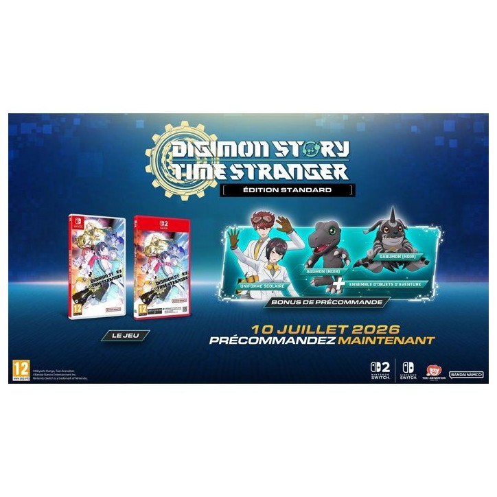 Digimon Story Time Stranger - Jeu Nintendo Switch