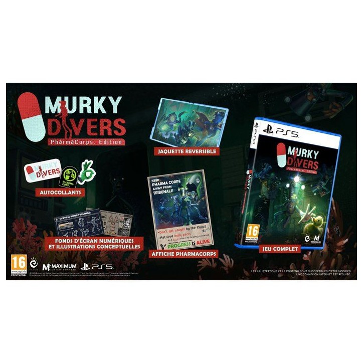 Murky Divers - PharmaCorps. Edition - Jeu PS5