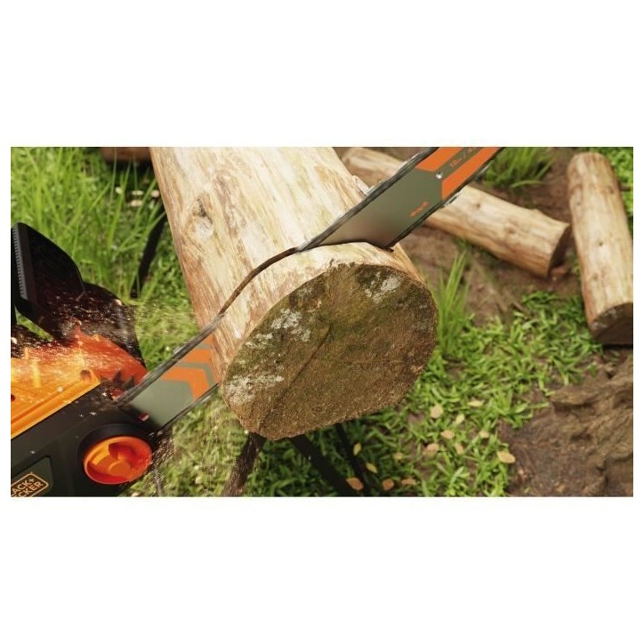 Tronçonneuse électrique filaire - BLACK&DECKER - BECS2245-QS - 2200W - 45cm Tronçonneuse électrique filaire - BLACK&DECKER - BECS2245-QS - 2200W - 45cm