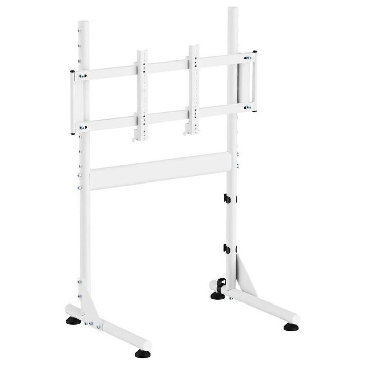 Support d'écran - OPLITE - NitroKart Monitor Stand V2 - Blanc - Réglable - Stable - Immersion renforcée Support d'écran - OPLITE - NitroKart Monitor Stand V2 - Blanc - Réglable - Stable - Immersion renforcée