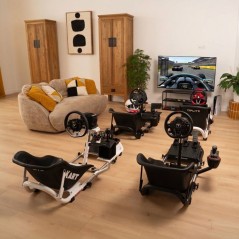 Cockpit de simulation racing - OPLITE - NitroKart V2 - Noir - Ergonomi