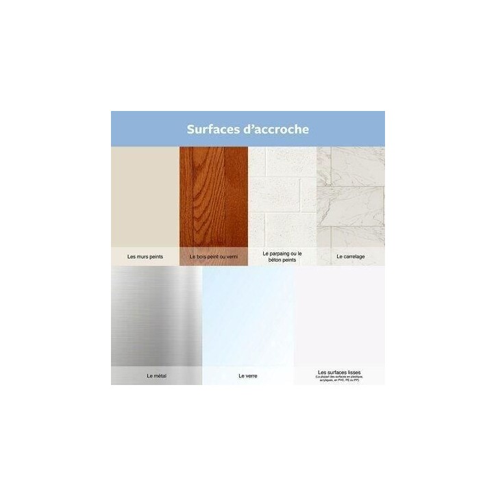 3M COMMAND Mini crochet clear - Transparent 3M COMMAND Mini crochet clear - Transparent