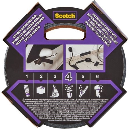 3M Toile de Réparation Extremium No Residue - Gris - 18mx48mm