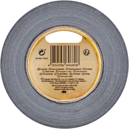3M Toile de Réparation Universal - Noir - 50mx48mm