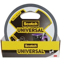 3M Toile de Réparation Universal - Noir - 25mx48mm