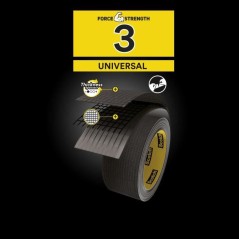 3M Toile de Réparation Universal - Noir - 25mx48mm