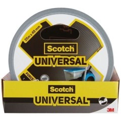 3M Toile de Réparation Universal - Gris - 25mx48mm