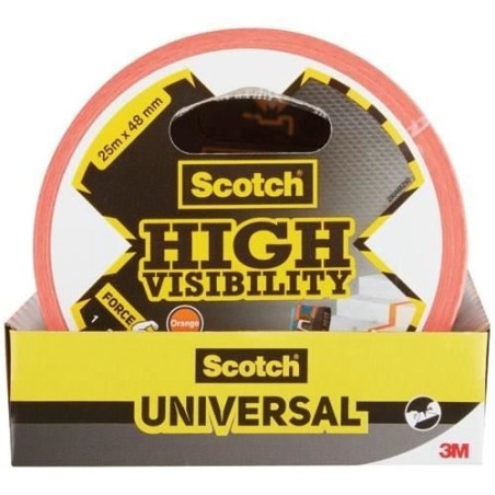 3M Toile de Réparation Universal High Visibility - Orange - 25mx48mm