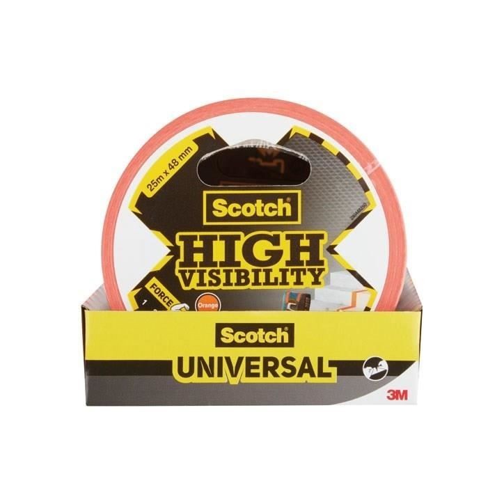 3M Toile de Réparation Universal High Visibility - Orange - 25mx48mm 3M Toile de Réparation Universal High Visibility - Orange - 25mx48mm