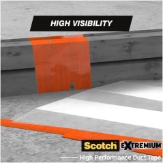3M Toile de Réparation Universal High Visibility - Orange - 25mx48mm