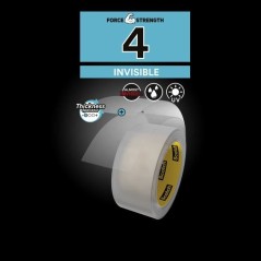 3M Toile de Réparation Extremium Invisible - Transparent - 20mx48mm