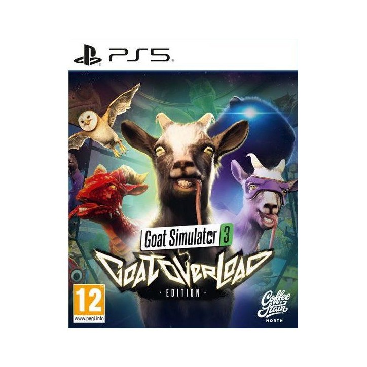 Goat Simulator 3 Overload Edition - JEU PS5 Goat Simulator 3 Overload Edition - JEU PS5