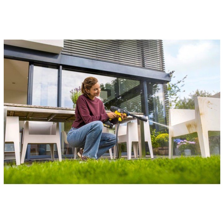 Nettoyeur mobile portatif et sans fil OC 7-18 KARCHER - 24 bar - 200l/h - Sans batterie amovible