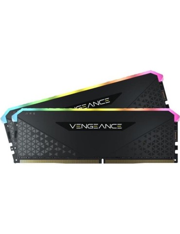 CORSAIR Vengeance RGB RS Mémoire 3200MHz 32GB (2x16GB) Dimm DDR4 for AMD Ryzen & Intel XMP (CMG32GX4M2E3200C16)