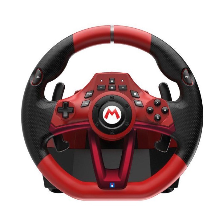 Volant de course - HORI - Mario Kart World Racing Wheel Pro Deluxe - Bouton C - Pédales - Nintendo Switch 2 Volant de course - HORI - Mario Kart World Racing Wheel Pro Deluxe - Bouton C - Pédales - Nintendo Switch 2