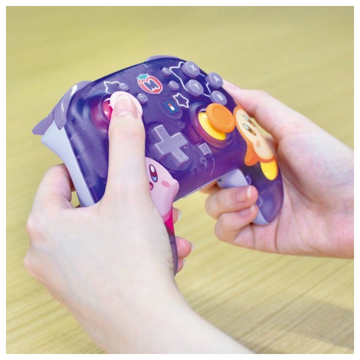 Manette sans fil Horipad Turbo Nintendo Switch 2 - HORI - Bouton C - Autonomie 10 h - Câble USB-C - Motif Kirby et Waddle Dee Manette sans fil Horipad Turbo Nintendo Switch 2 - HORI - Bouton C - Autonomie 10 h - Câble USB-C - Motif Kirby et Waddle Dee