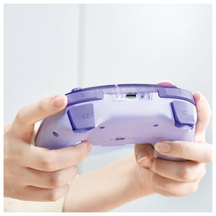Manette sans fil Horipad Turbo Nintendo Switch 2 - HORI - Bouton C - Autonomie 10 h - Câble USB-C - Motif Kirby et Waddle Dee Manette sans fil Horipad Turbo Nintendo Switch 2 - HORI - Bouton C - Autonomie 10 h - Câble USB-C - Motif Kirby et Waddle Dee