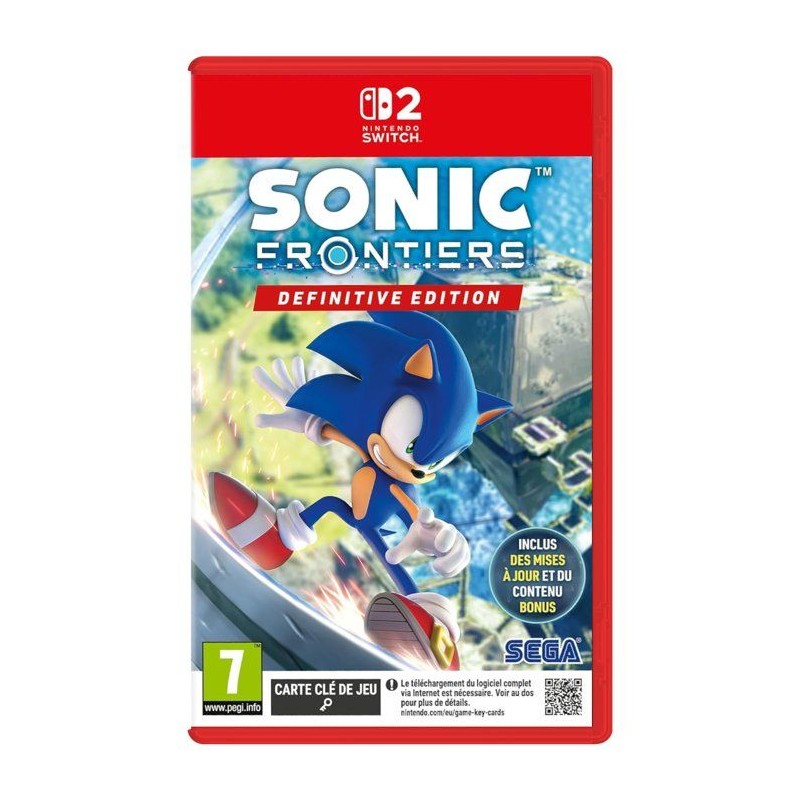 Sonic Frontiers: Definitive Edition • Jeu Nintendo Switch 2