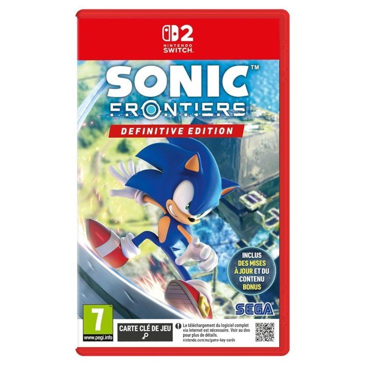 Sonic Frontiers: Definitive Edition • Jeu Nintendo Switch 2 Sonic Frontiers: Definitive Edition • Jeu Nintendo Switch 2