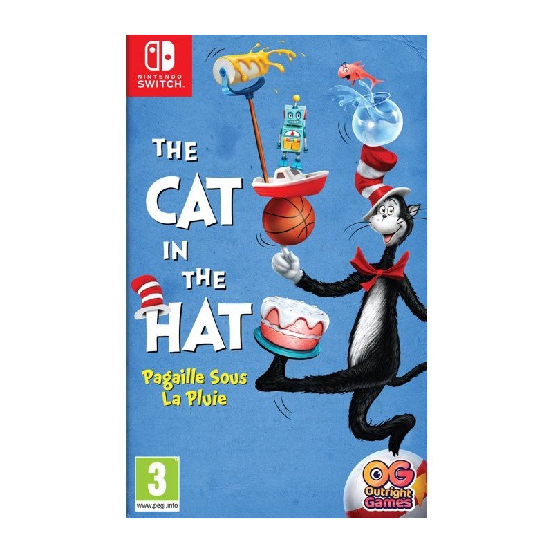The Cat in the Hat Pagaille Sous la Pluie - Jeu Nintendo Switch