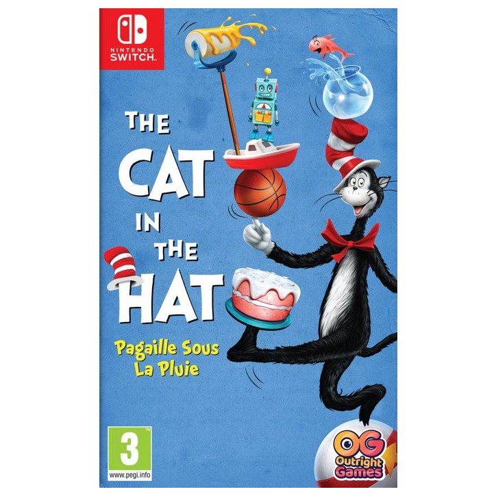 The Cat in the Hat Pagaille Sous la Pluie - Jeu Nintendo Switch