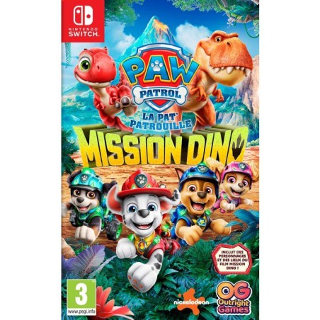 PAW Patrol La Pat'Patrouille Mission Dino - JEU SWITCH