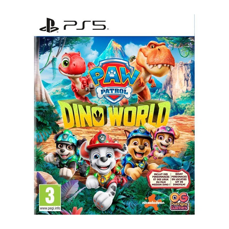PAW Patrol La Pat'Patrouille Mission Dino - JEU PS5