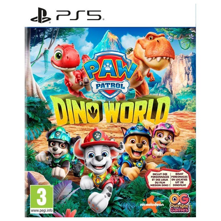 PAW Patrol La Pat'Patrouille Mission Dino - JEU PS5