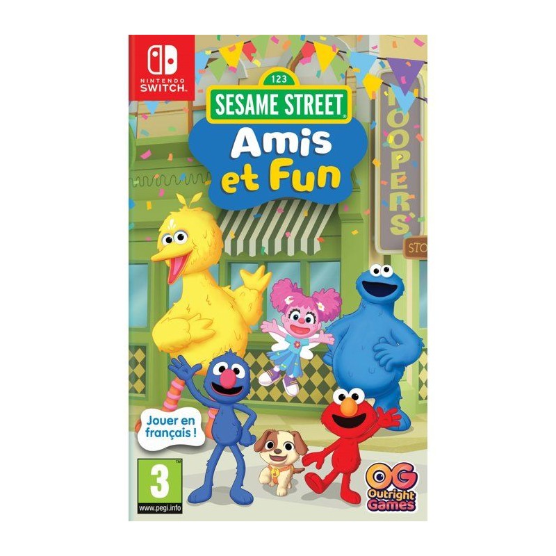 Sesame Street Amis et Fun - Jeu Nintendo Switch