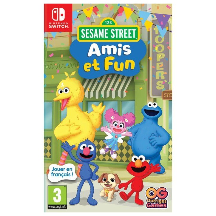 Sesame Street Amis et Fun - Jeu Nintendo Switch