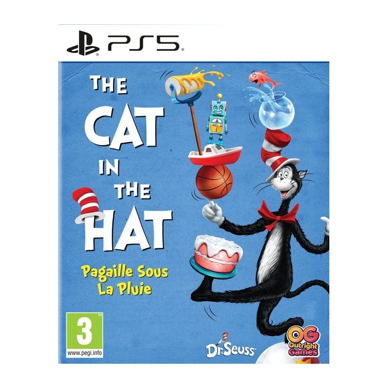 The Cat in the Hat Pagaille Sous la Pluie - Jeu PS5